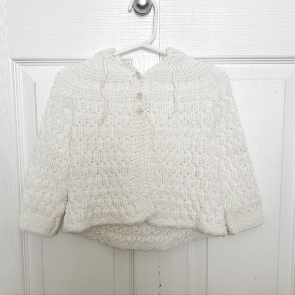 NWOT Handmade Crochet Sweater | 12-18 month